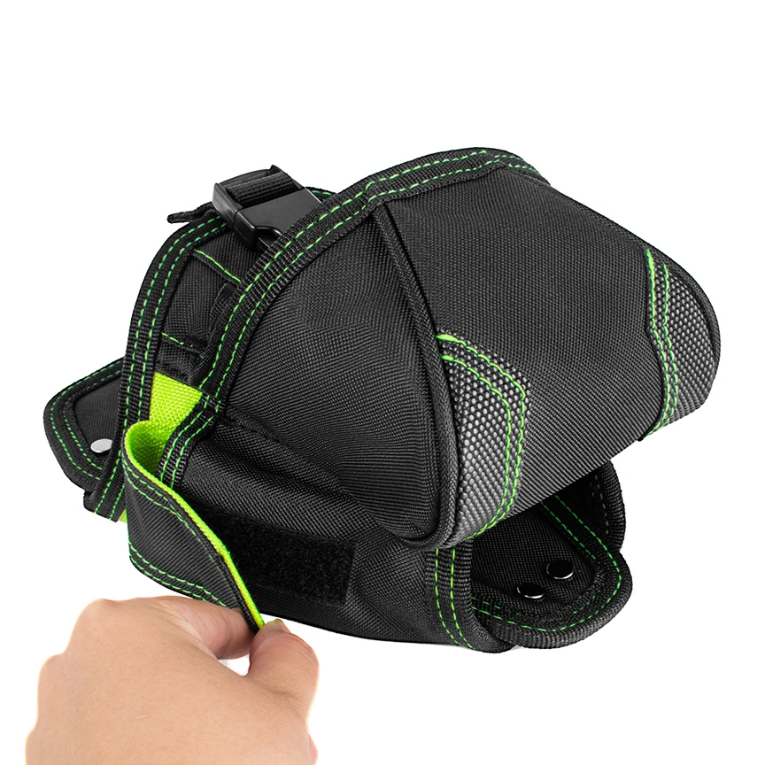 JAKAH دائم مقصورة كبيرة أداة كهربائي حقيبة الخصر أداة حزام حقيبة الكهربائي الحقيبة HL060