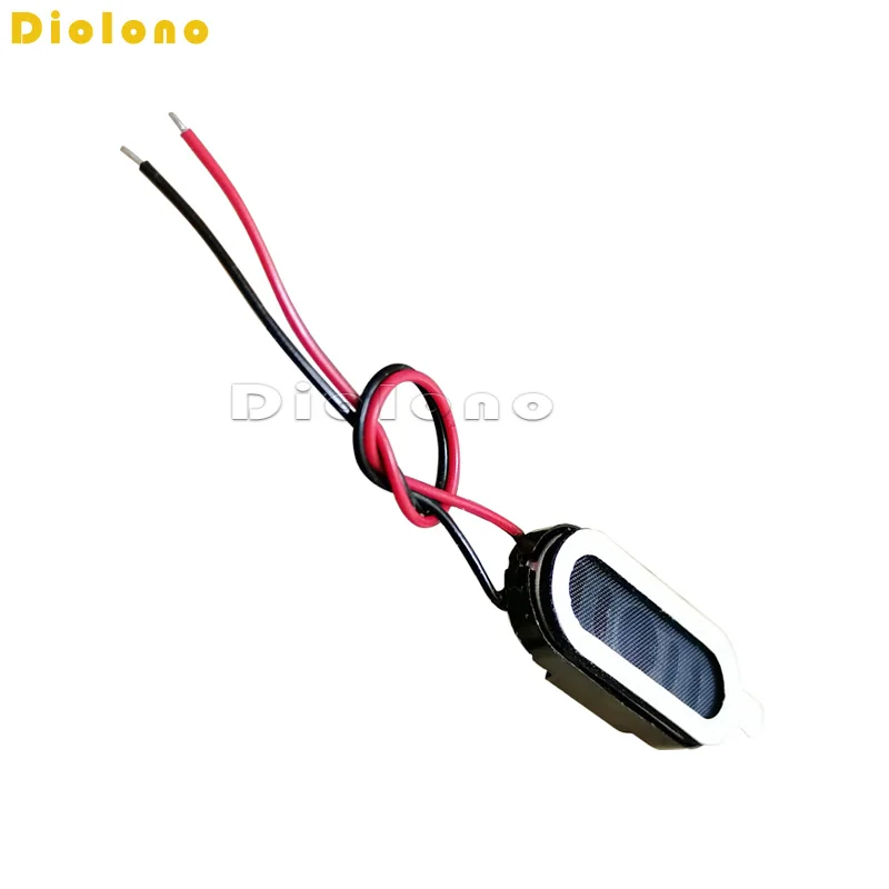 Acoustic Speaker 2209 0922 Oval Tablet Phone MP3 Portable Loudspeaker 1W 8R 22*9*4.5mm With Wires DIY Audio Accessories