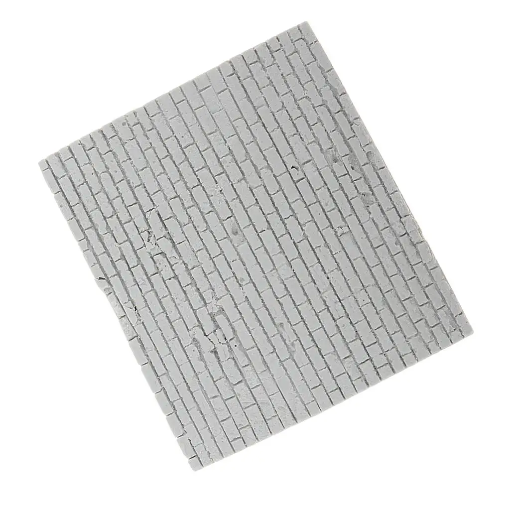 

1/35 Resin Garage Kit Brick Wall for WWII War Game Scenery Layout Accessory Unpainted