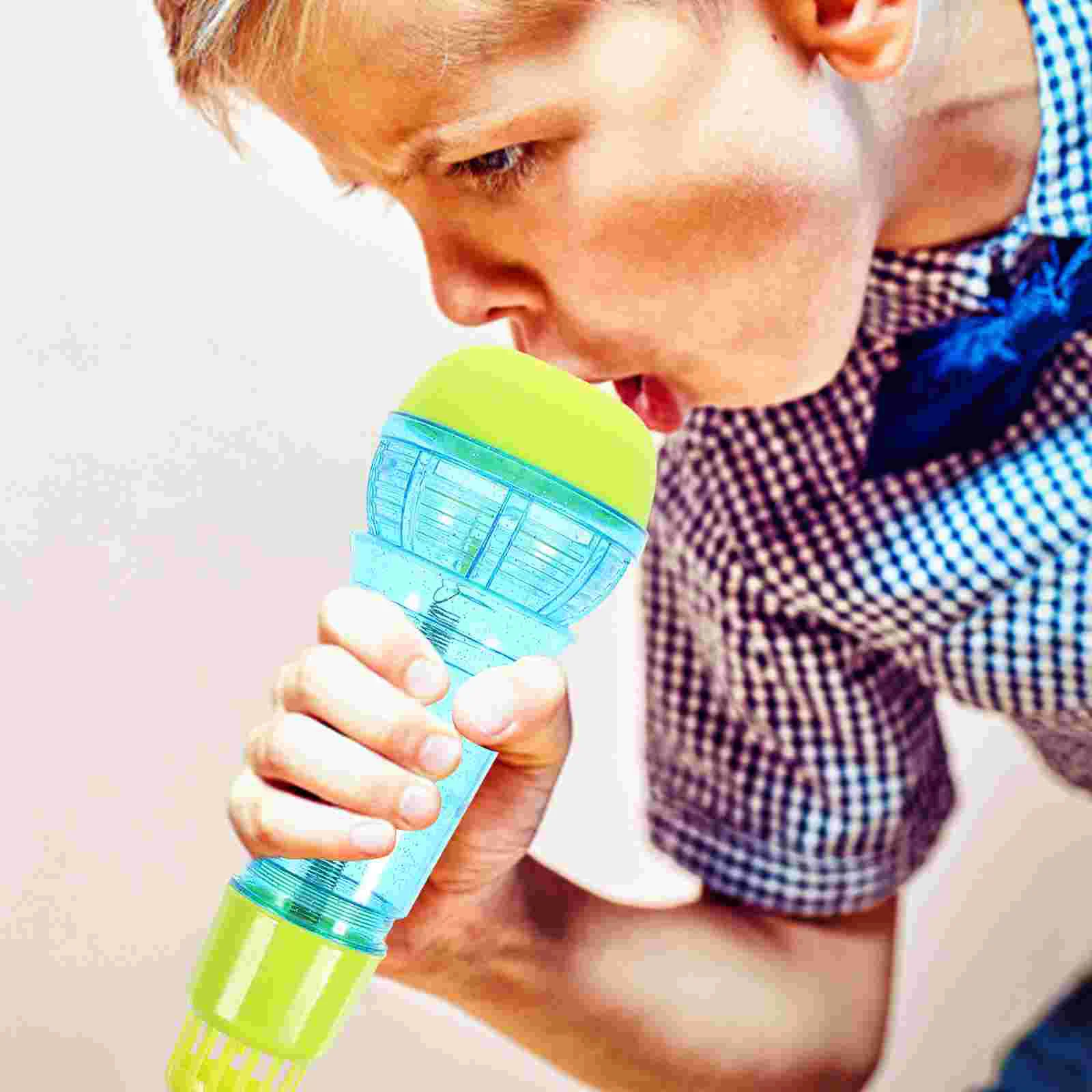 Children's Microphone Toddler Echo Party Favors Baby Toys Playthings Fake for Decor Cosplay Gift Kids Pretend