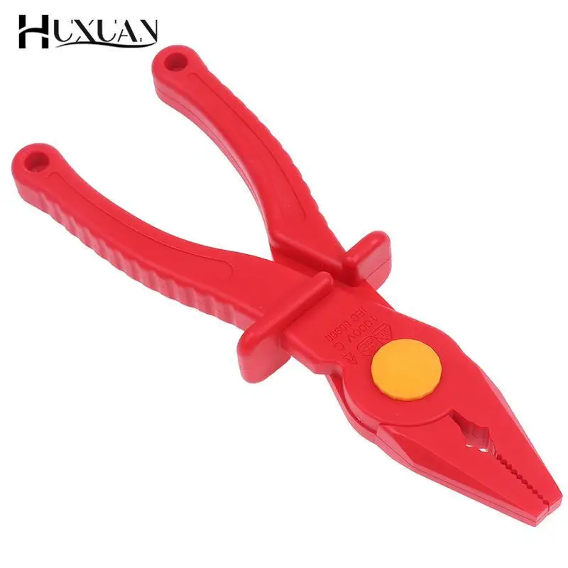 Anti-magnetic Plastic Pliers Electrician 1000V Insulated Used for Instrument Installation