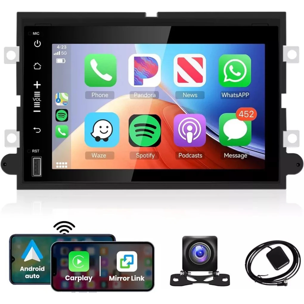 

Android 13.0 Car Radio BT F150 2004-2008 Android Car Stereo Radio Navi Bluetooth Connectivity Android Auto Online Navi