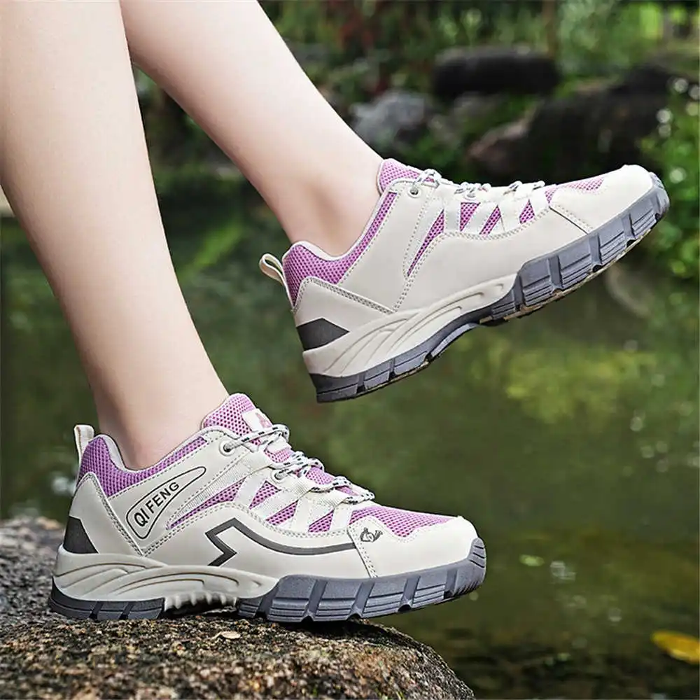 

Anti-slip Size 45 Woman Hike Up Hiking Boots Husband Shoes Casual Tennis Female Sneakers Sports Functional Tenes Leading