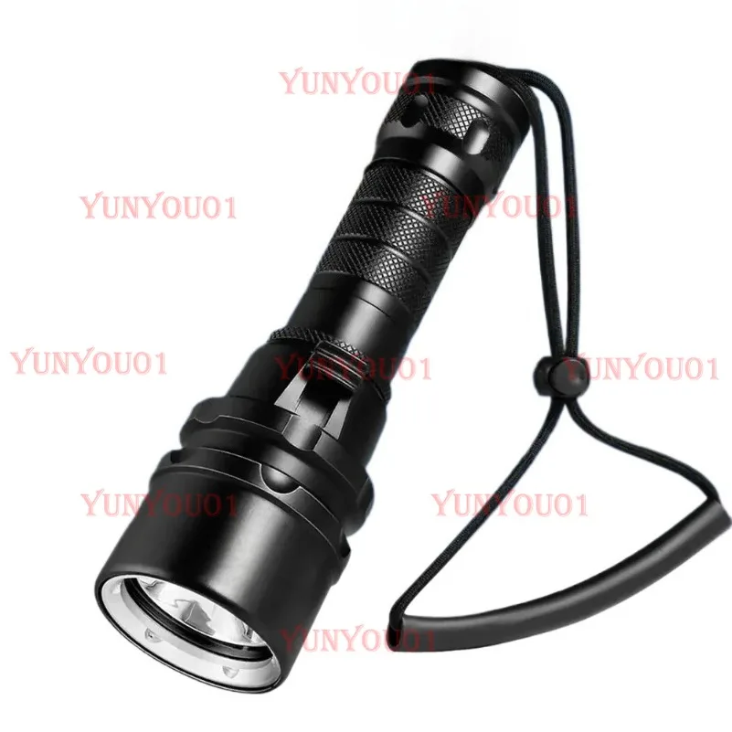 High Power White Light L2 Professional Deep Sea Underwater Lighting Diving Flashlight