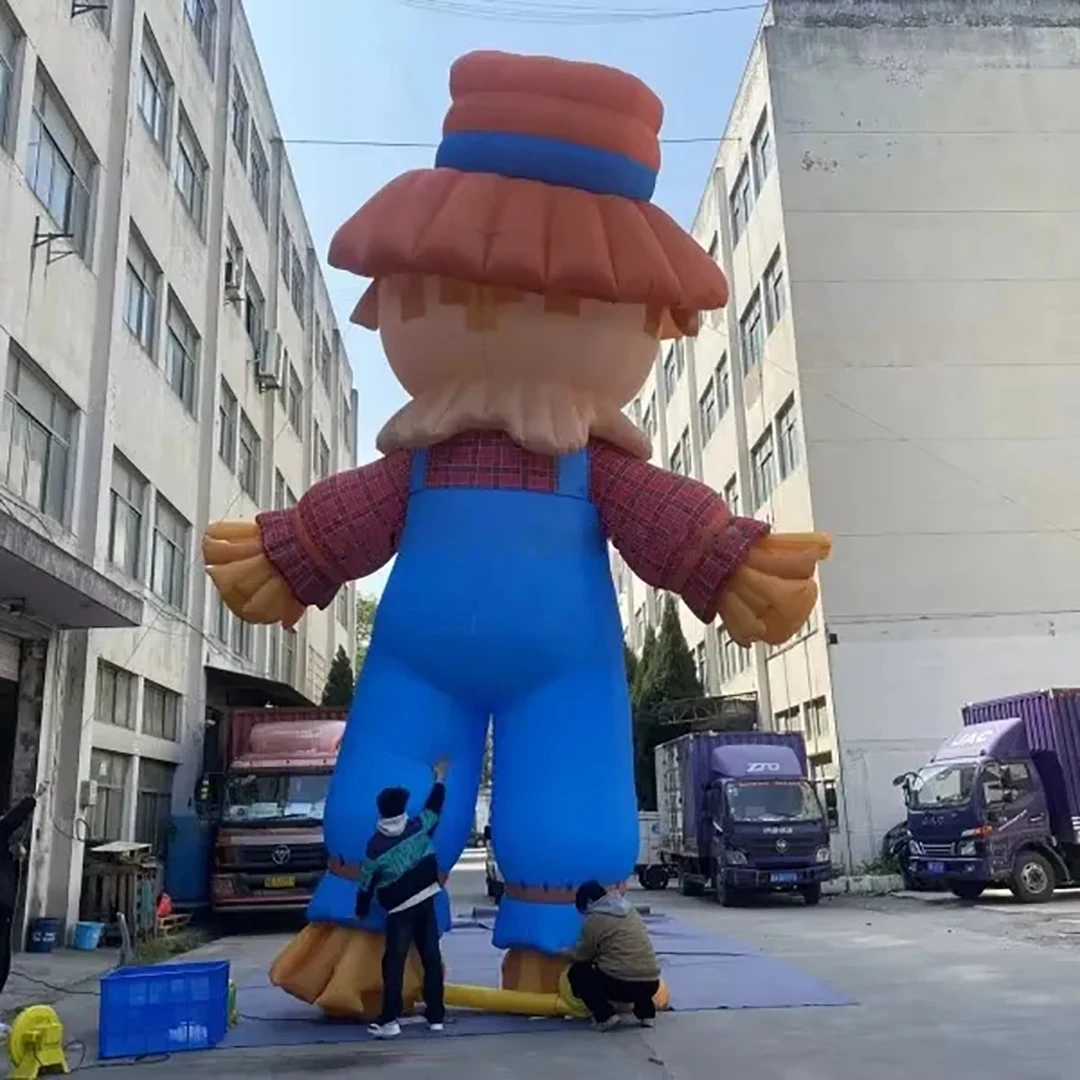 거대 풍선 허수아비/잭스트로 에어 블로우 만화 마스코트 풍선 (송풍기 포함) 이벤트 장식 소품 (홍보용)