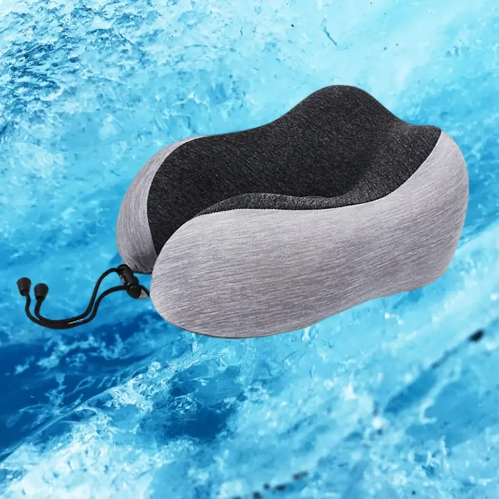 

Memory Foam Travel Pillow - Neck Pillow for Air Travel - Comfortable &