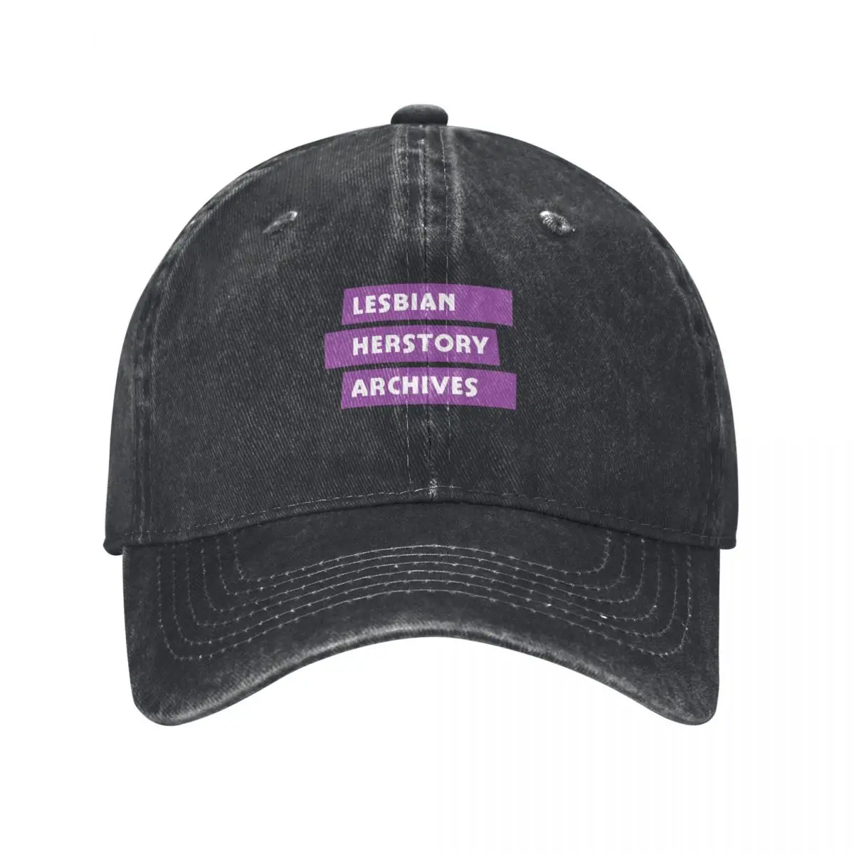 

Lesbian Herstory Archives Logo Baseball Cap black golf hat genuine Big Size Hat New In The Hat Male Women's