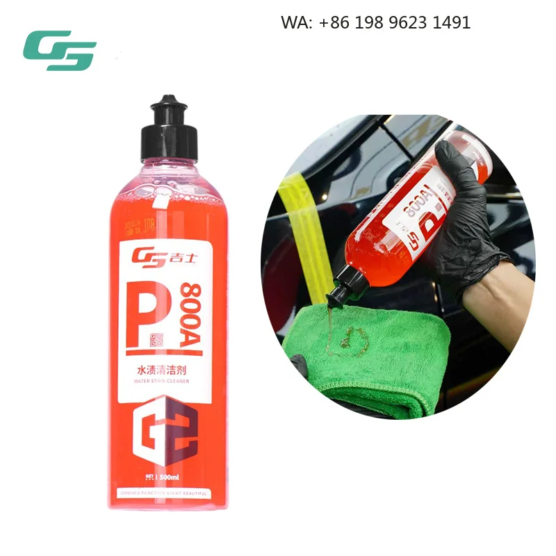 

High Performance Glass Water Spot Remover, Professional Cleaner for Auto Window Stubborn Stain Cleansing