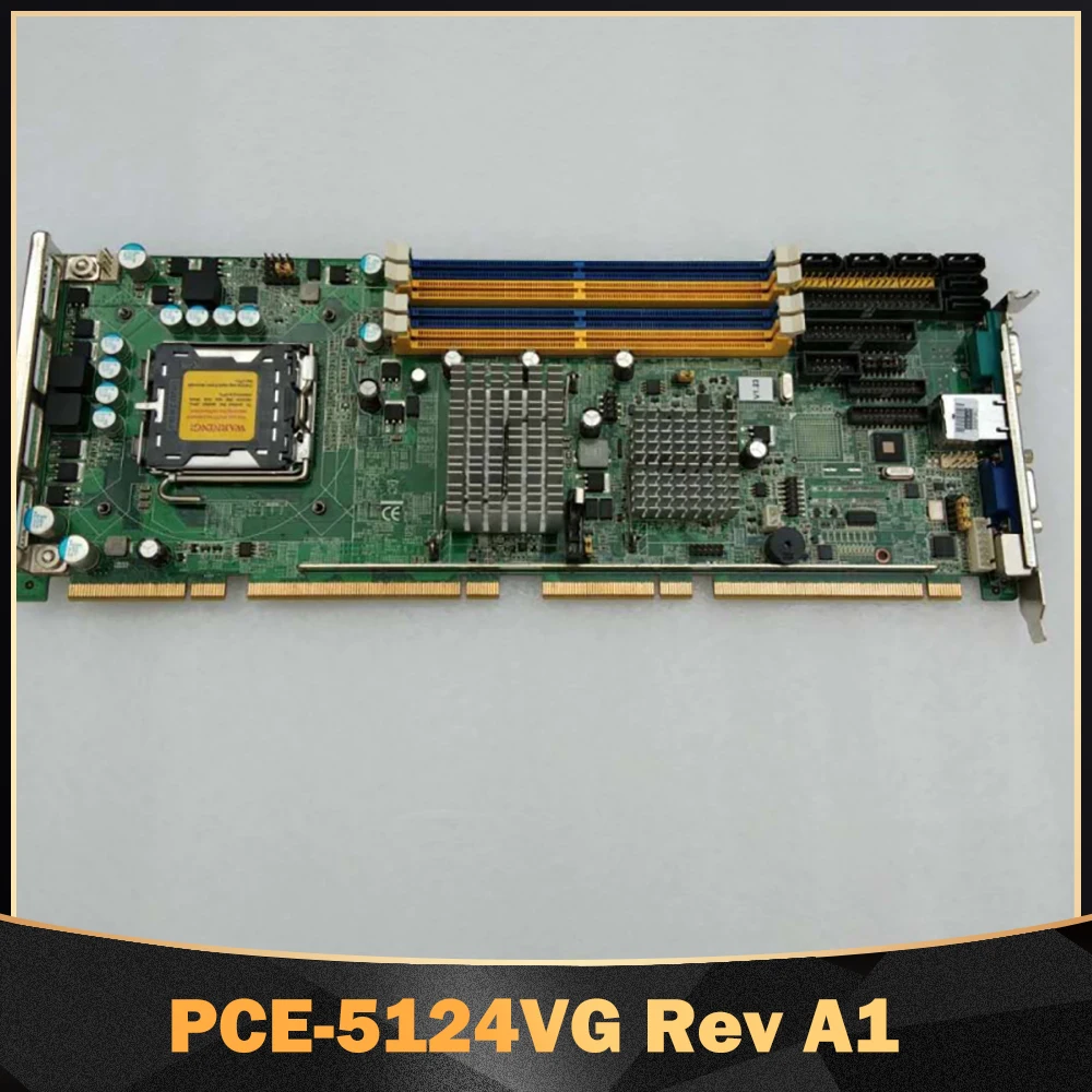 cartao longo motherboard para advantech 775 pin pce5124 pce 5124vg rev a1 01