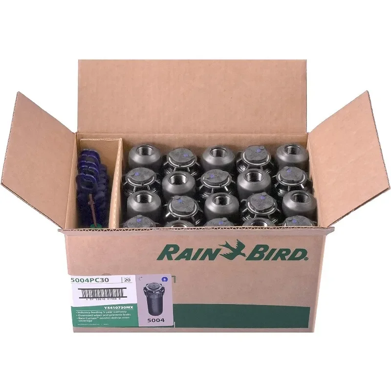 

Rain Bird 5004PC - 4 in. 5000 Series Part-Circle Pattern (40-360 Degree) Rotor Pop-Up Sprinkler 20 pack