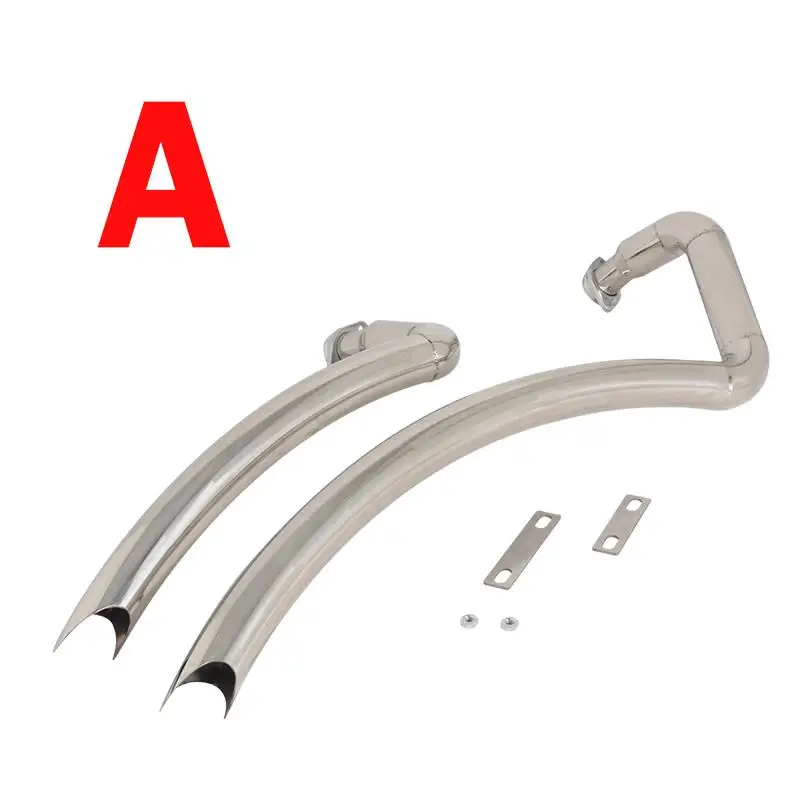 Uitlaatsysteem Motorfiets Uitlaten Header Pijp Link Buis Voor Kawasaki Vulcan 800 VN800A 1995-2005 VN800B Classic 1996-2005