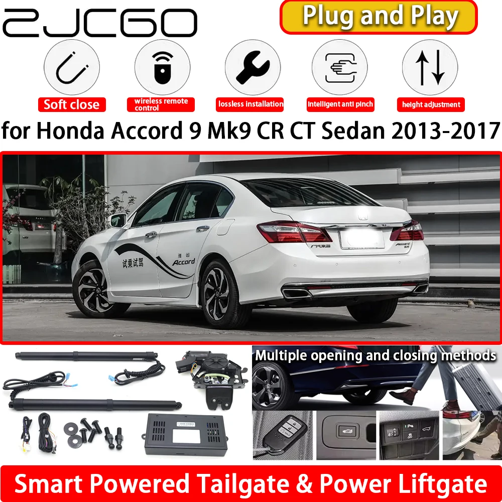 

for Honda Accord 9 Mk9 CR CT Sedan 2013-2017 OEM Automatic Electric Powered Tailgate Power Liftgate Tail Gate Lift Kit System