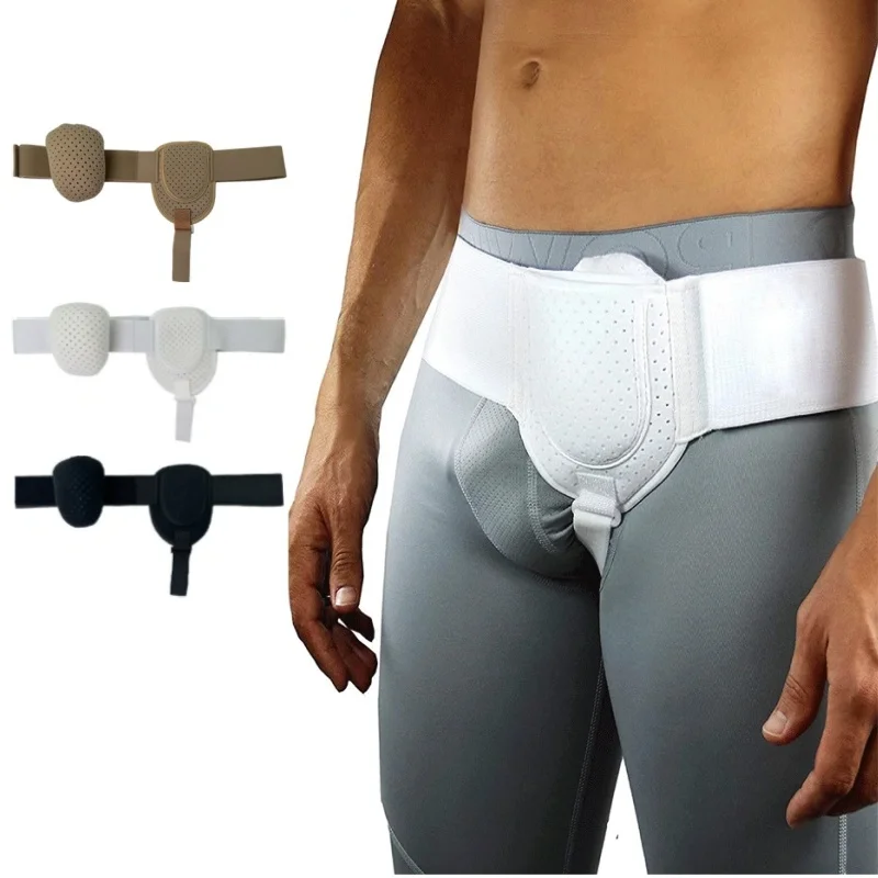 Adjustable Adult Hernia Belt Removable Compression Pad for Inguinal or Sports Hernia Support Brace Pain Relief Recovery Strap