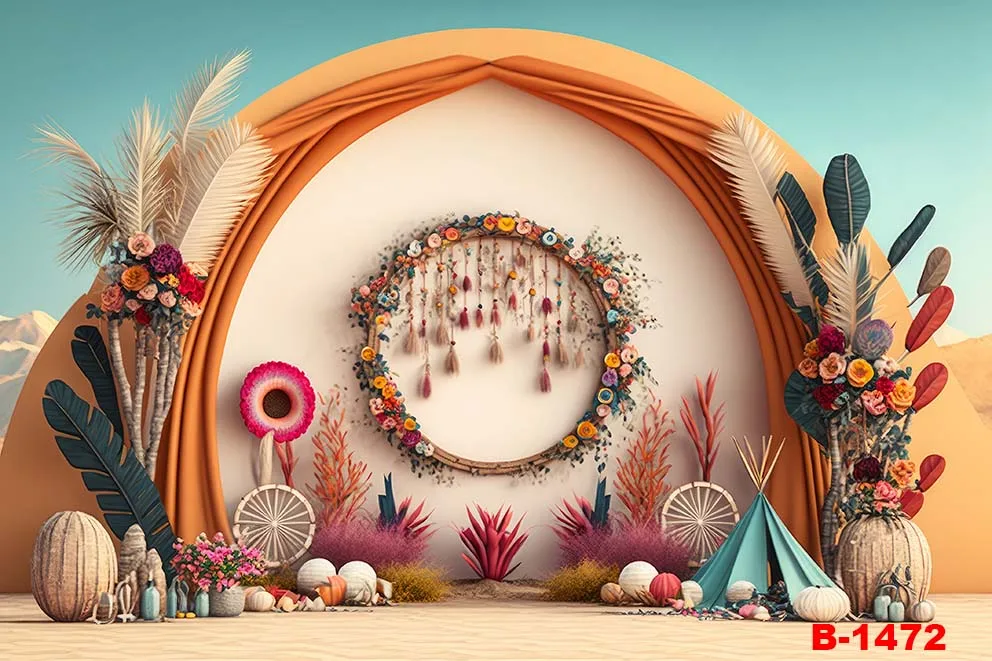 Декор для вечеринки в честь Дня Рождения фоны воздушные шары Свадебные цветы стена фотографический ребенок портрет новорожденный студийный реквизит фоны