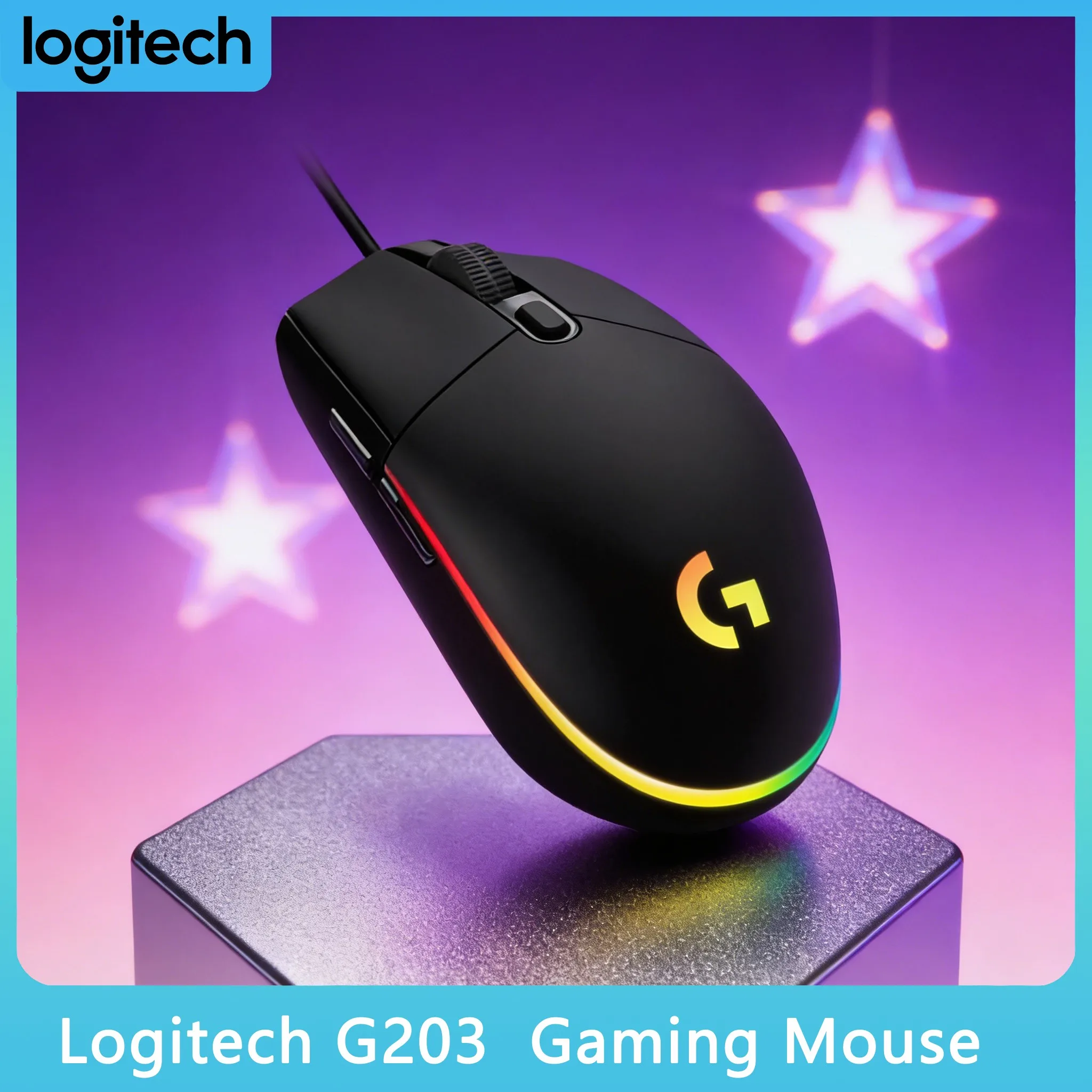 

Logitech G203: Идеальная мышь для любых потребностей геймеров