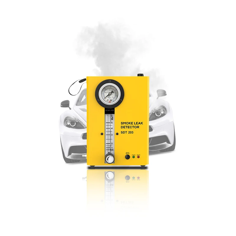 Factory Direct Hot Sale Car Pipe Leak Alarm Tester Automotive Leakage Detector Smoke Machine Bi-directional Control