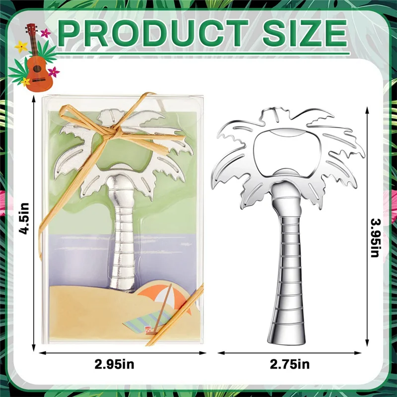 A59E-10Pcs Kokospalme Flaschenöffner Für Hochzeit Dusche Gast Geschenke Souvenirs Für Hochzeit Gunsten Liefert