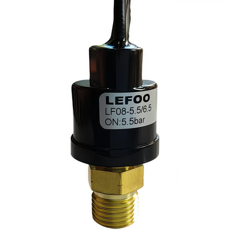 Picture 4: LEFOO G1/4 12V-220V Small Pressure Switch Valves Multi Purpose Automatic Reset Air Conditioning Refrigeration Control with Wire
