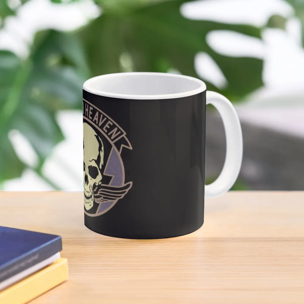 Metal Gear Solid V Outer Heaven Black  Mug Gifts Handle Round Cup Tea Picture Simple Design Drinkware Photo Printed Coffee