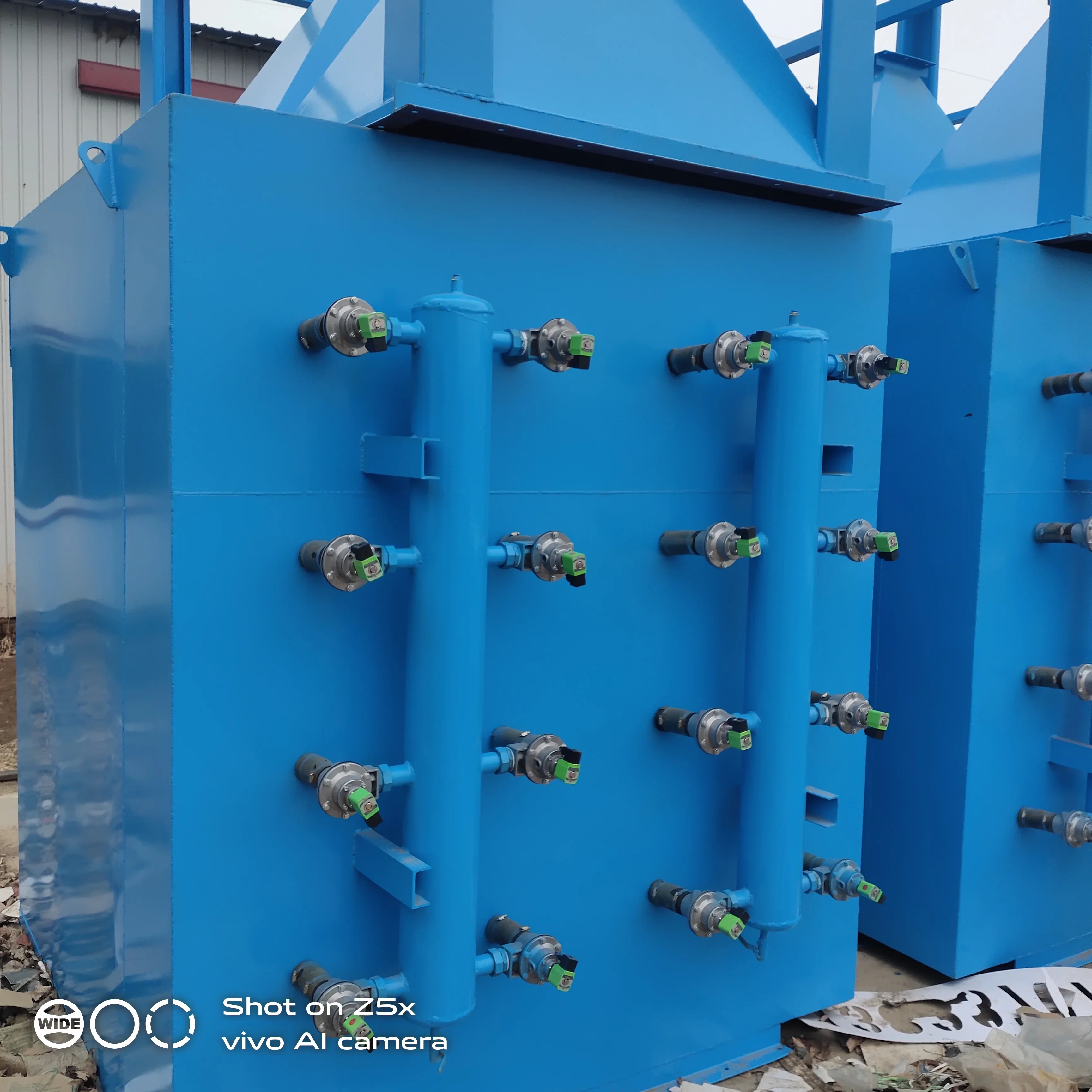 Industrielle Filtrationsausrüstung Pulse Jet Bag Staubsammler mit Extraktor und Filter