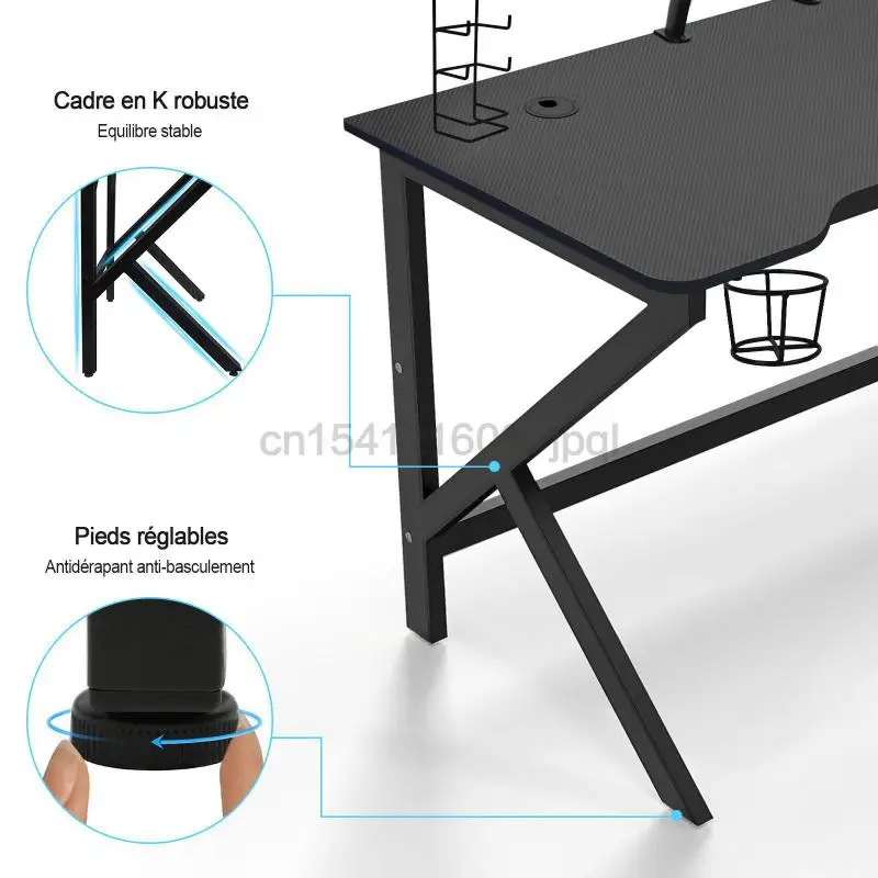 Computer Gamer Desk Home Esports Escritorio Bedroom Room Desks Simple Modern Bureau Student Mesas Rental Table For Laptop HWC