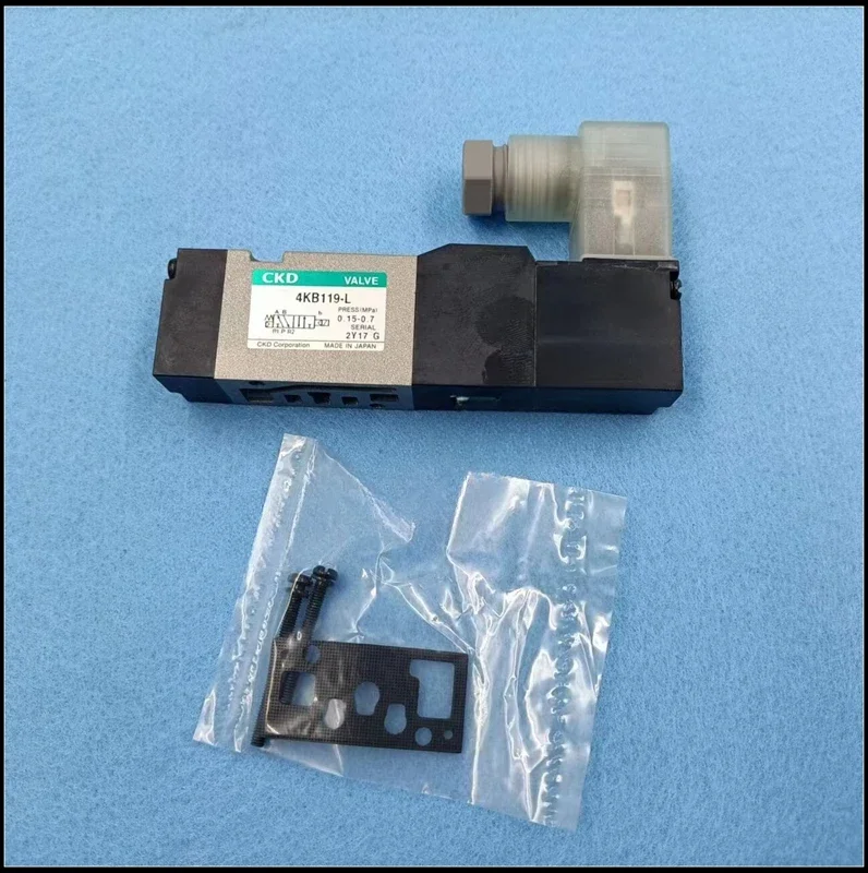 4KB119-L Solenoid Valve DC24V For For Roybi Printing Machine Parts 4KB119L