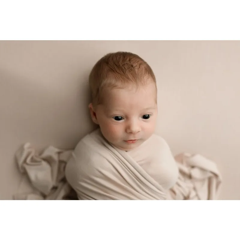 Angora Newborn Posing Set - Stretch Backdrop & Matching Wrap for Baby Photography, Multiple Colors ropa de bebe niña 신생아 사진 bebe