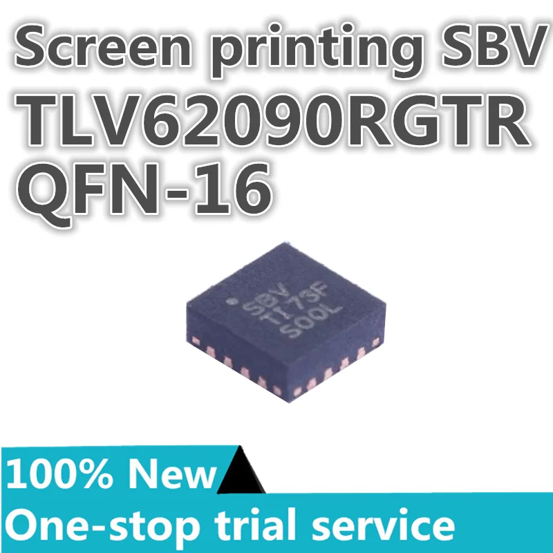 10-100PCS %The new TLV62090RGTR Silkscreen SBV QFN16 step-down DC-DC power chip switching regulator