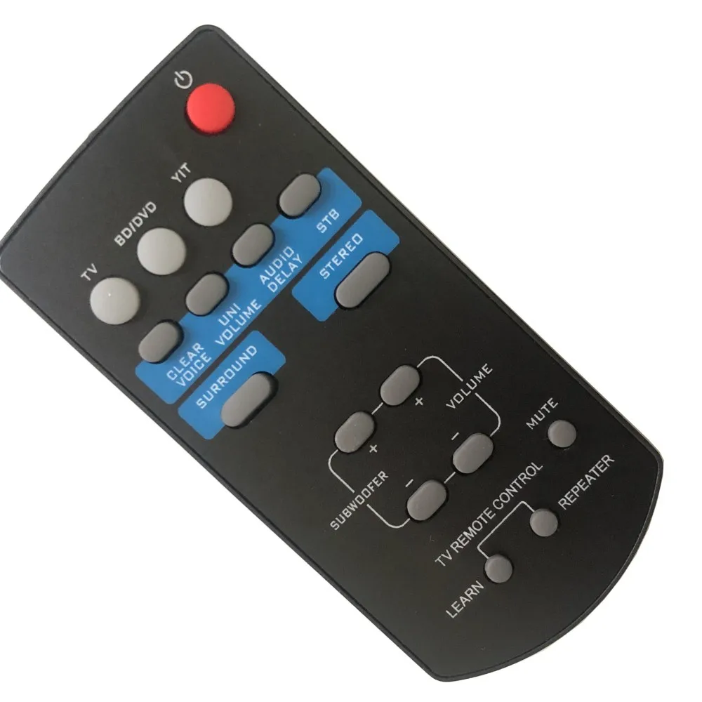 New remote control fit for Yamaha ATS-201 YAS-CU201 YAS-201BL WY57800 FSR62 ZC94940 FSR62 YFSR60 Soundbar Front Surround System
