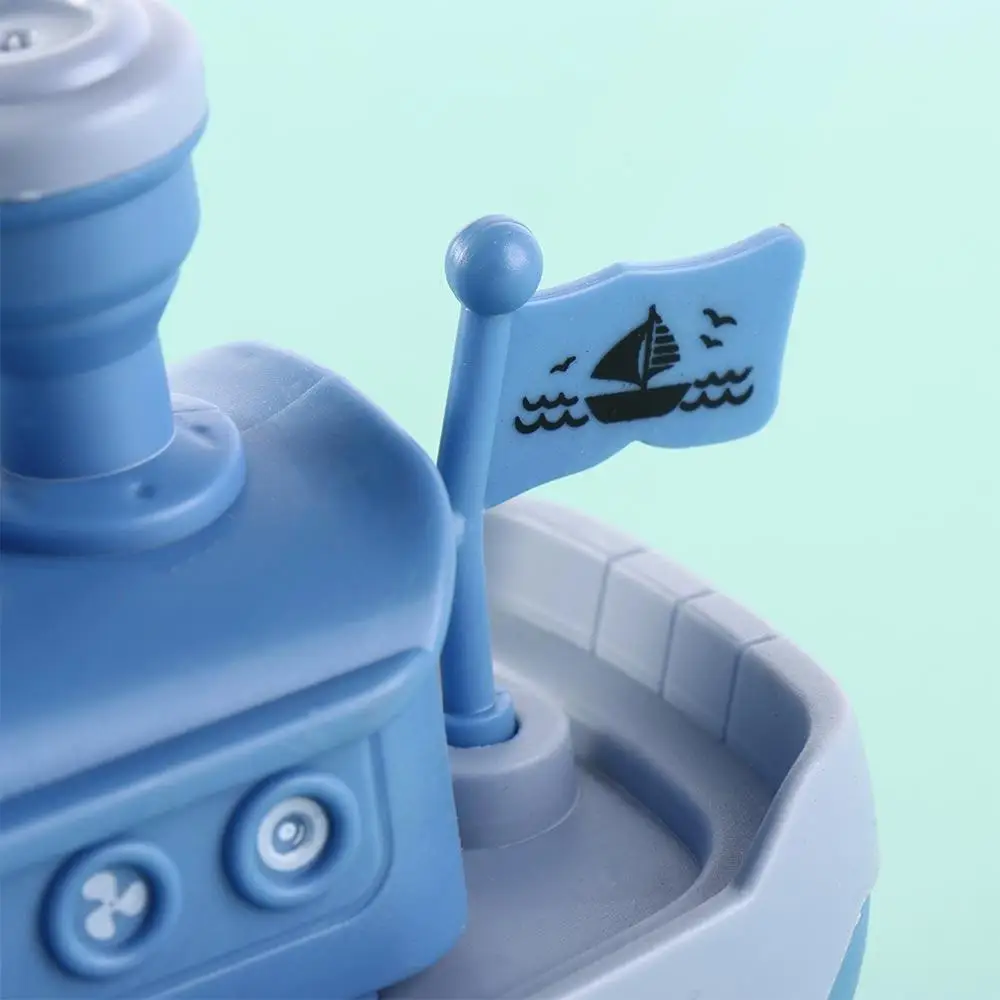 Ship Game Bath Playing Toys Birthday Gifts Swimming Beach Game Cartoon Ship  Wind Up  Clockwork Boat Baby Bath Toys