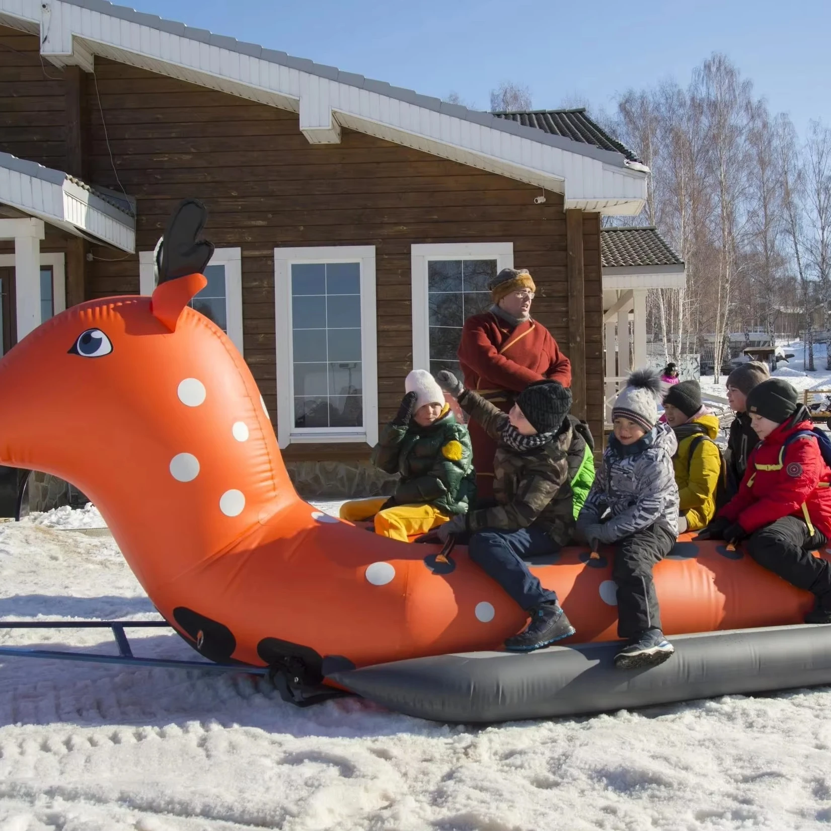 수상 스포츠 게임 견인식 스노우 썰매 풍선식 견인식 보트 튜브 스키 튜브 소파 견인식 풍선식 수상 스포츠