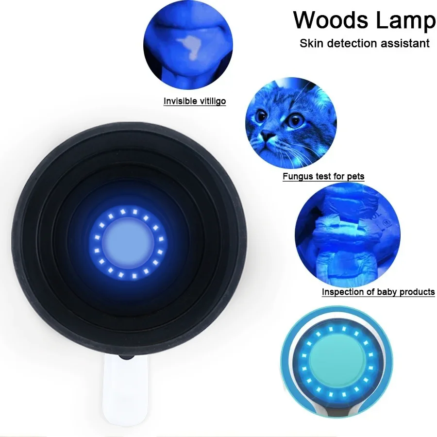 Wood Skin Lamp Analysis Machine for Skin Analyzer Professional Lamp Skin UV Analyzer Wood Lamp Facial Skin Test Machine