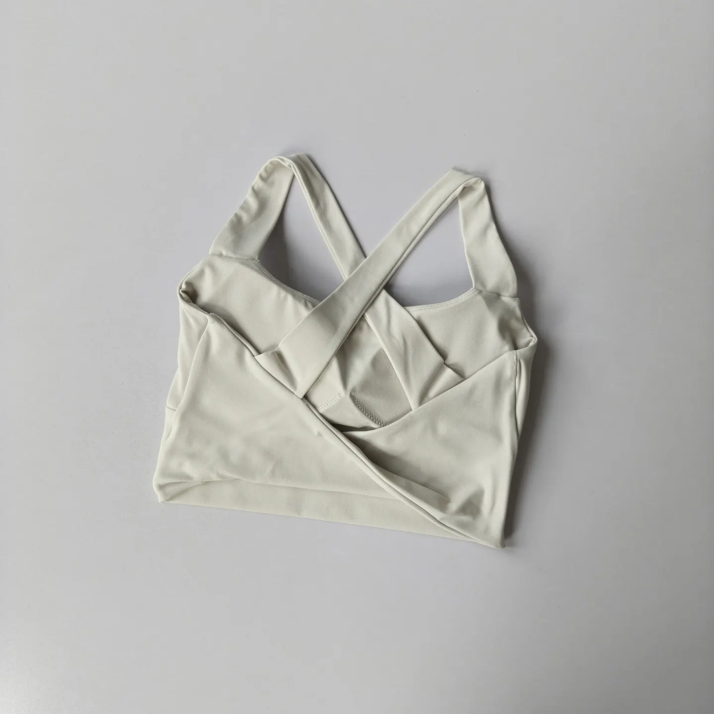 All-in-One-Sport-BH für Frauen mit überkreuztem Rücken, verschönert das Rückenbild, für mittelintensives Training, feuchtigkeitsableitend, Pilates-Yoga-Weste – Detail 9