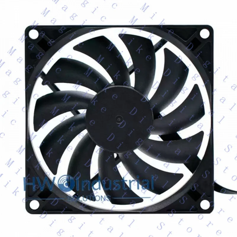 H  PD9215R12L 9CM 9215 12V 0.20A 1200RPM PWM Chassis Ultra-thin Heat Cooling Fan