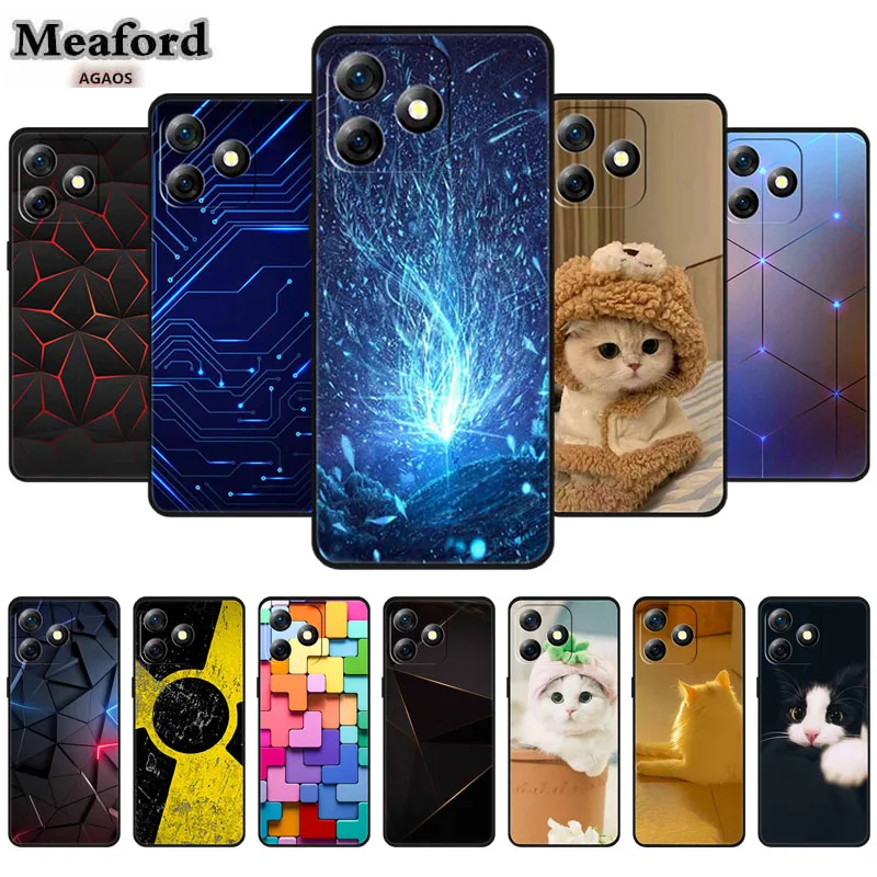 For Ulefone Note 18 Ultra Case TPU Soft Silicone Cartoon Phone Cover Case for Ulefone Note18 Ultra Shockproof Funda Lovely Coque