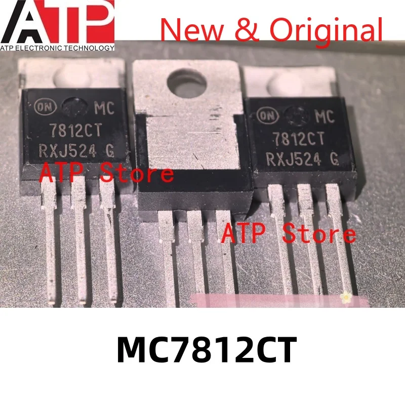 

10 шт. MC7812CT 7812CT TO-220 оригинальный инвентарь встроенного чипа IC