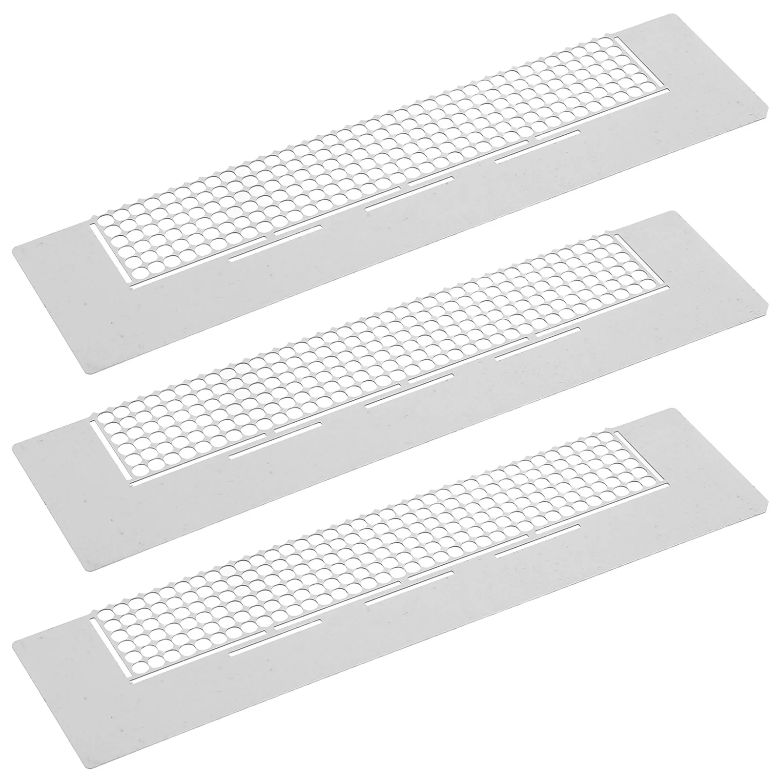 

3Pcs Stainless Steel Diamond Art Ruler Antistick Mesh Scribing Gauge DIY Crafts Embroidery Tools 216 Blank Grids
