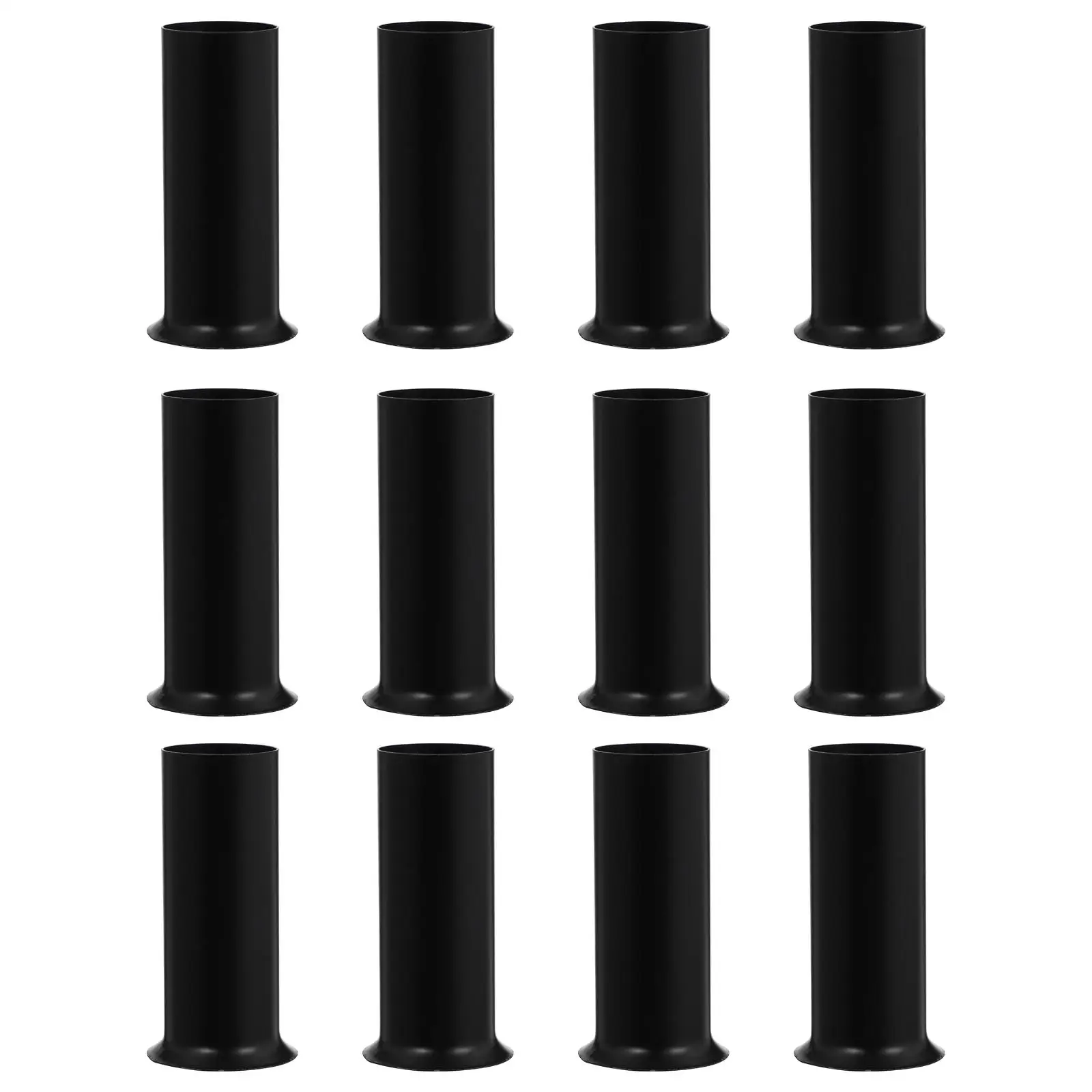

12 Pcs Socket Cover Chandelier Sleeves Lamp Shade Lighting Accessories Iron Covers Parts