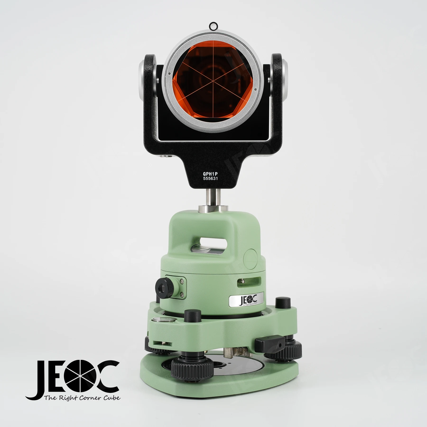 JEOC GPH1P Prism Set with GZR3 GDF321 Tribrach, Ultra Accurate Reflector for Leica Total Station