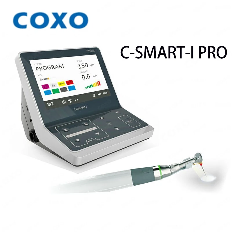 

COXO C Smart IPro LED Endo Motor with Apex Locator with 16:1 Contra Angle Root Canal Dental Endodontic Motor Dental Equipment