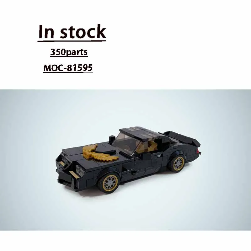 

MOC-81595 New Small City Sports Car Racing Building Block Model 350 Parts Boys' Children's Birthday Building Block Toy Gift