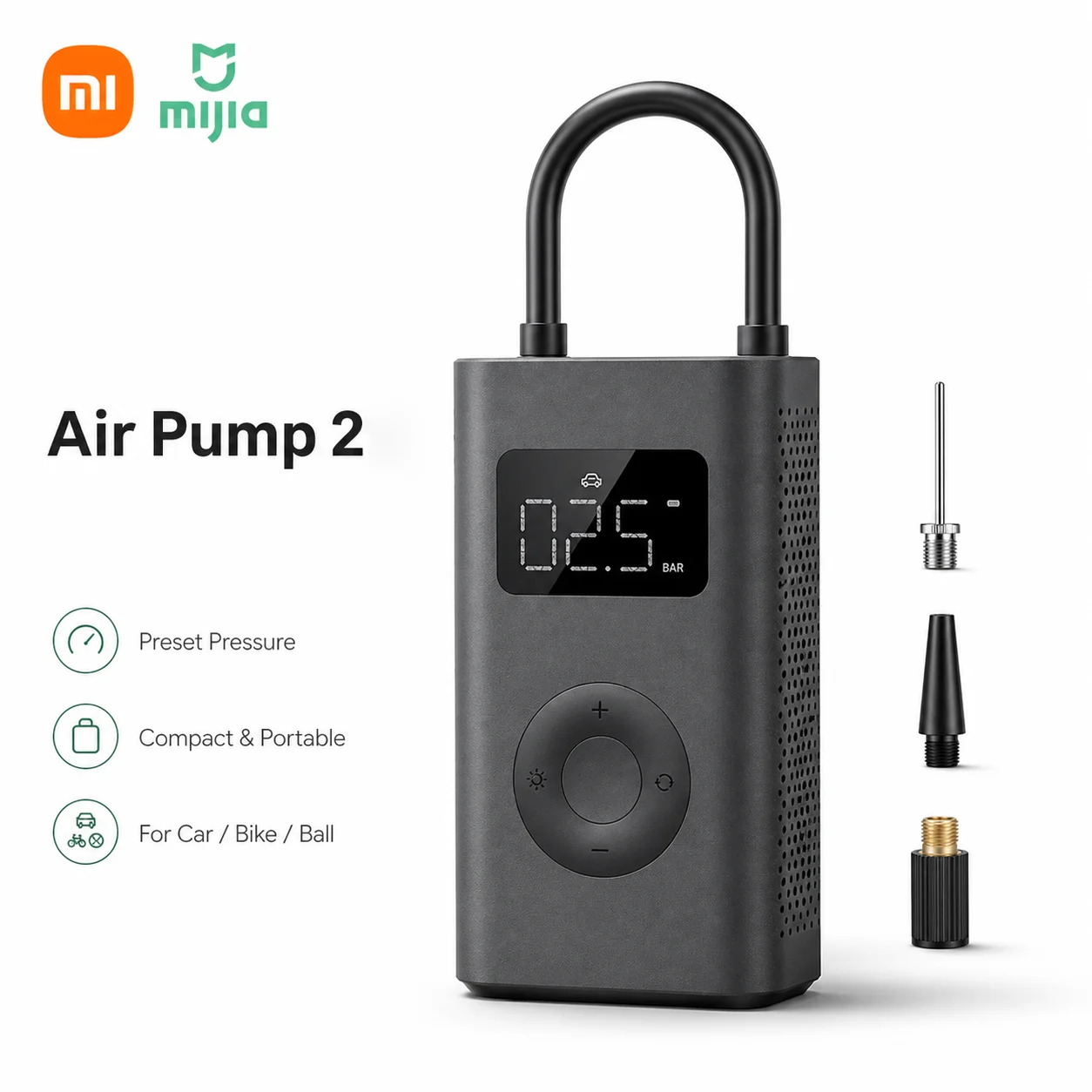 compresor-de-aire-electrico-portatil-xiaomi-mijia-air-pump-2-inflador-digital-de-neumaticos-de-150-psi-para-coche-bicicleta-motocicleta-y-balones