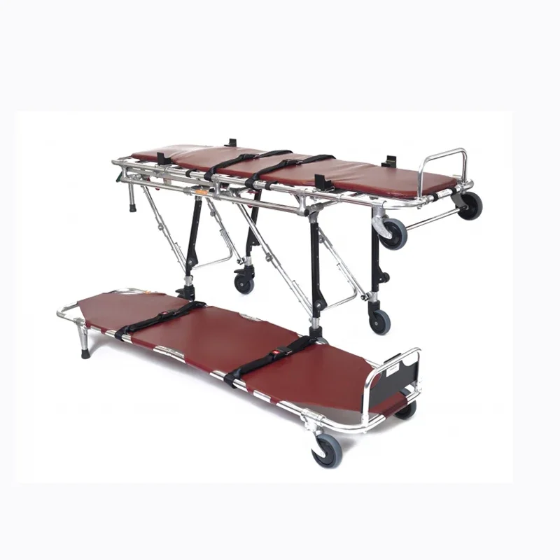 

Folding Corpse Transport Trolley Cart ambulance stretcher For Sale