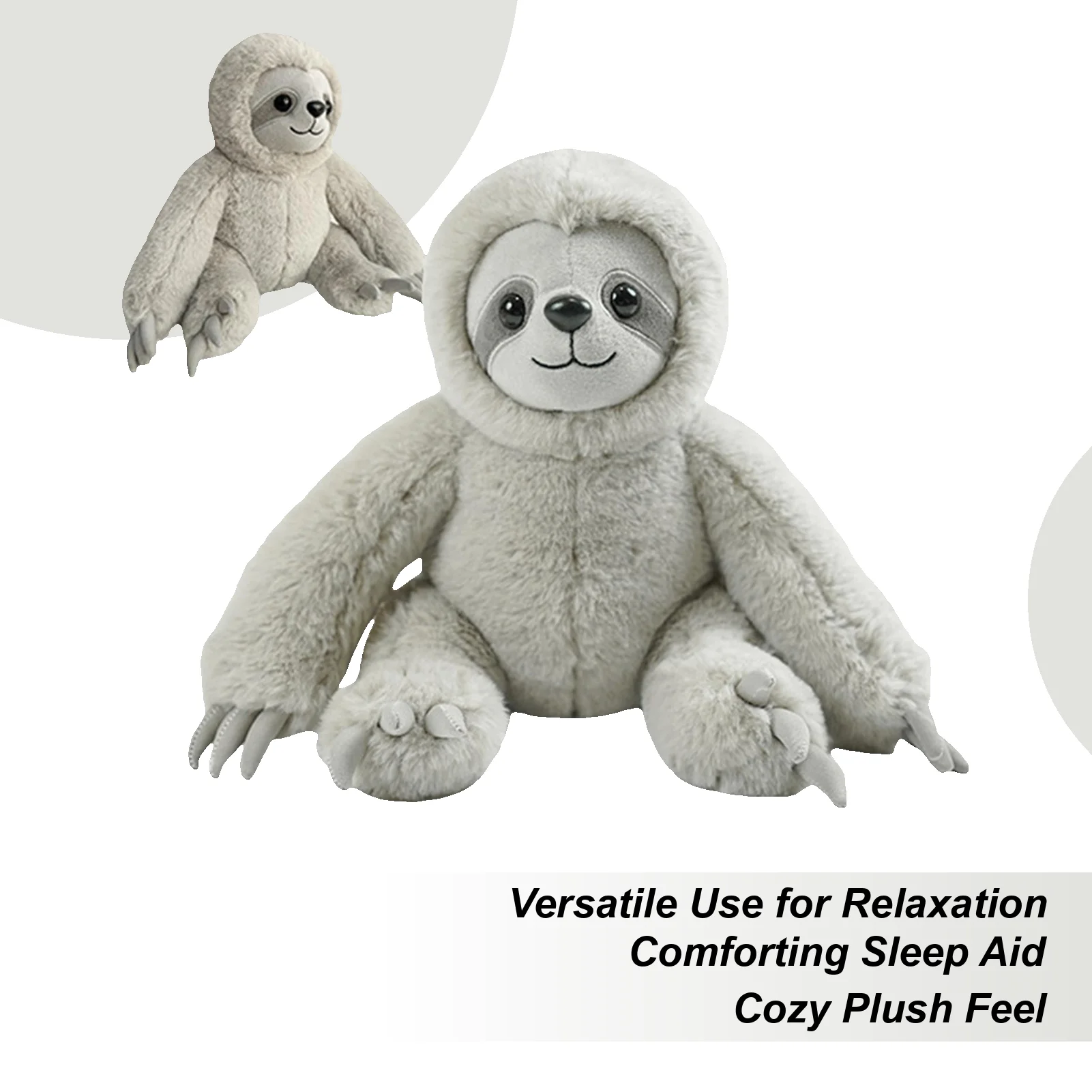 

Stuffed Animal Sloth Huggable Plush Sloth Throw Pillow For Kid Soft Sleeping Companion Stuffed Animal Doll For Study Nursery