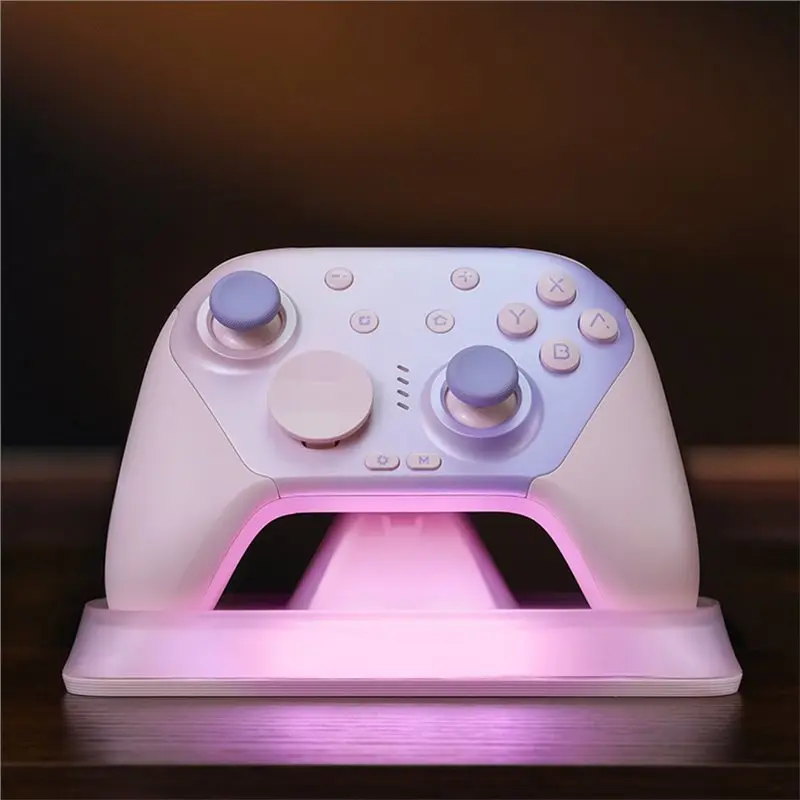 FEDI-Charging Dock For MOBAPAD Chitu 2 Bluetooth Controller RGB Auto Stop Charging Station Gamepad Stand C