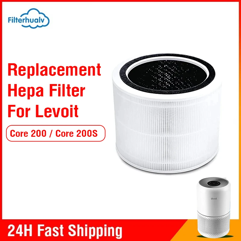 PM2.5 Hepa Filter for Levoit Air Purifier Core 200 Levoit Activated Carbon Filter Core 200S Levoit Air Purifier Filter Core 200S