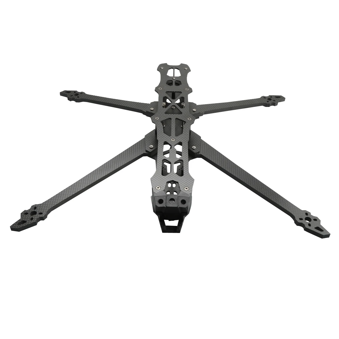 カーボンファイバー長距離レーシングドローン,クワッドコプター,RC FPV,フリースタイル,GK-V3, 10 ", 13" フレーム,435mm, 550mm