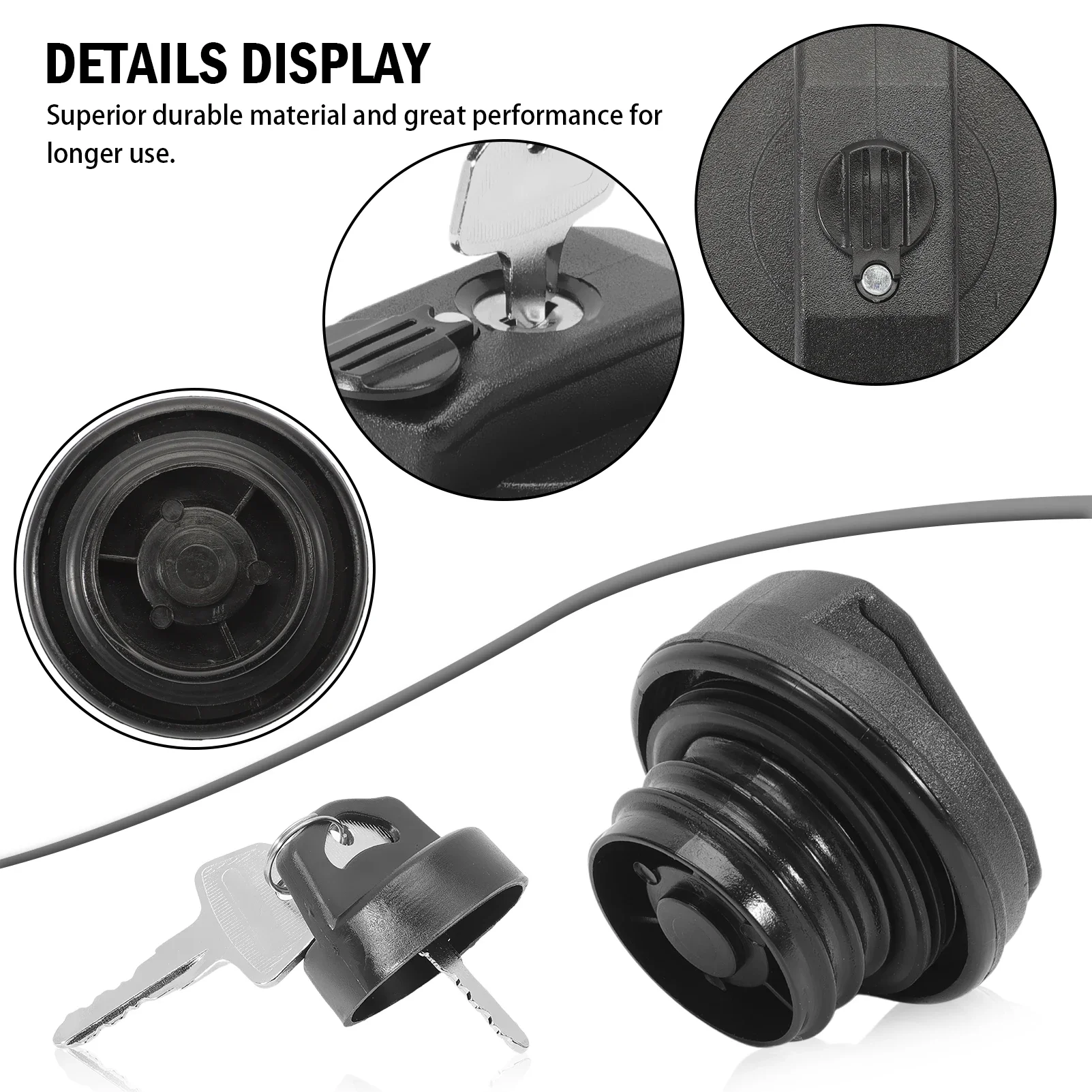 Fuel Tank Cap Lock 7020-010120 for CF-Moto CForce CF ATV UTV 450 550 550 550 520 800 820 850 1000 EU4 EU5 7020-010120