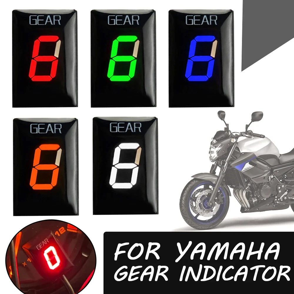 For YAMAHA XJ6 XJ 6 Xv1600A Wlld Star XV 1600 1900 A Xv1900A Mldnlght Star Motorcycle Accessories Gear Indicator Display Meter