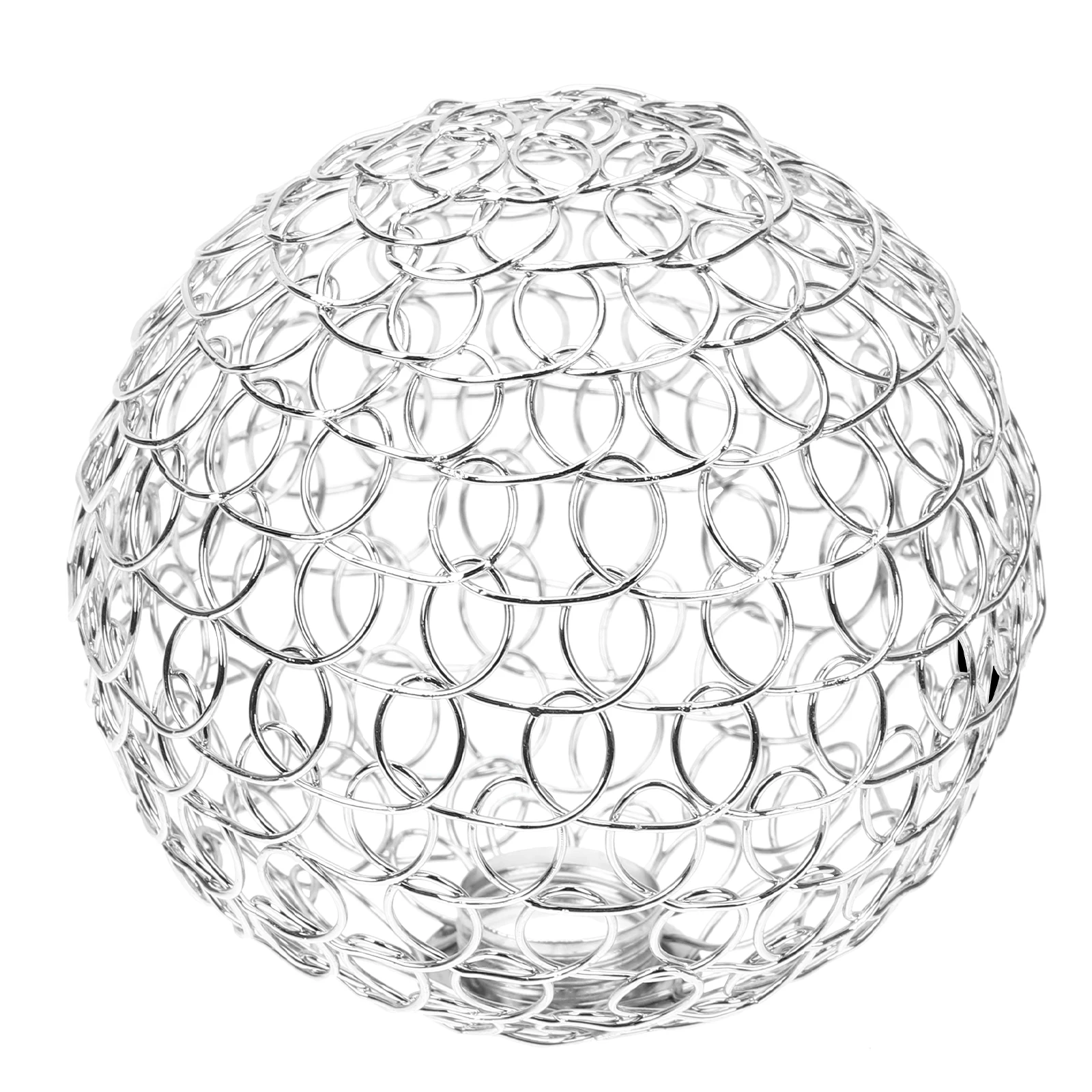 

Lamp Shade Chandelier Vintage Patterned Lantern Wire Silver Frame Pendant Globe Farmhouse Light Globes Replacement Shades